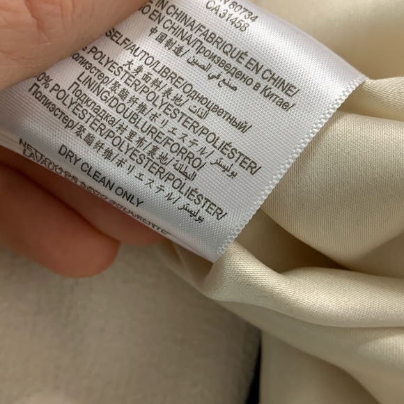 Max and Cleo Dress Pleated Black, Cream, Coral - Picture 7 of 8